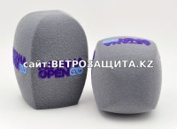 ASTANA OPEN логотипі бар Sennheiser E 965 микрофонына арналған саптама