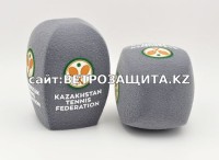 KTF (Kazakhstan Tennis Federation) логотипі бар Sennheiser E 965 микро